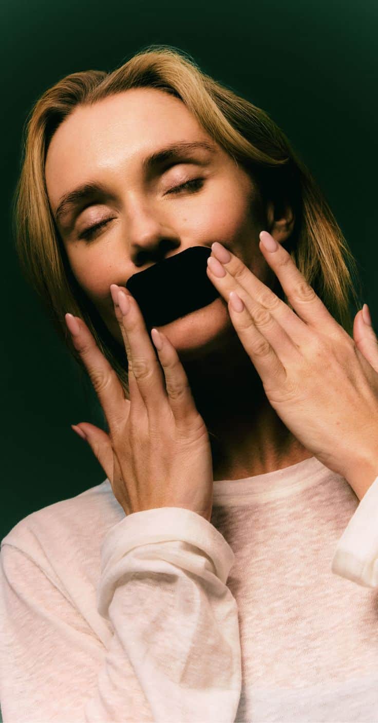 Bande bouche fermée – Mouth tape